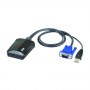 Aten | ATEN CV211 Laptop USB Console Adapter - KVM switch - 1 ports - 2